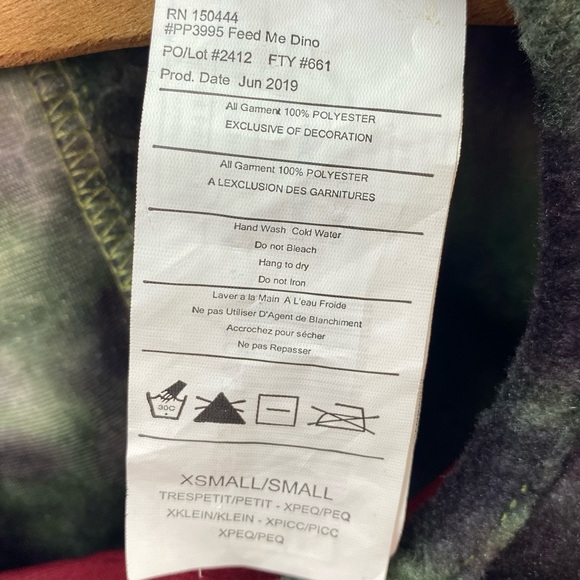 PRINCESS PARADISE “Feed Me” Dinosuar Halloween Costume Kids Size XS/S - Picture 9 of 12